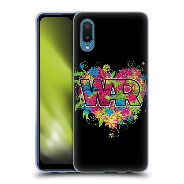 War Graphics Heart Logo Soft Gel Case for Samsung Galaxy A02/M02 (2021)