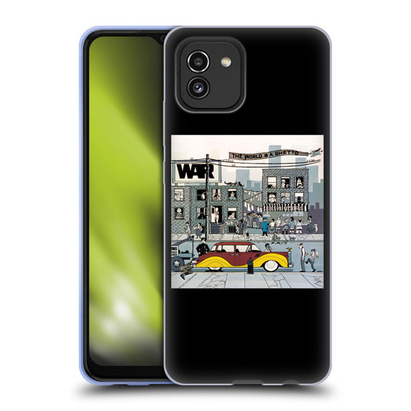 War Graphics The World Is A Ghetto Album Soft Gel Case for Samsung Galaxy A03 (2021)