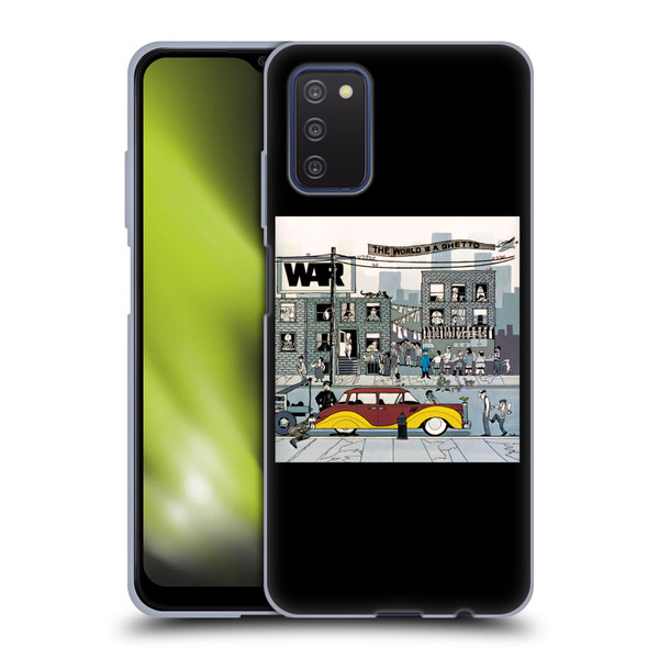 War Graphics The World Is A Ghetto Album Soft Gel Case for Samsung Galaxy A03s (2021)