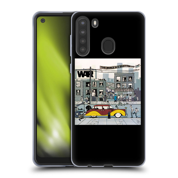 War Graphics The World Is A Ghetto Album Soft Gel Case for Samsung Galaxy A21 (2020)