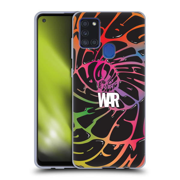 War Graphics All Day Colorful Soft Gel Case for Samsung Galaxy A21s (2020)