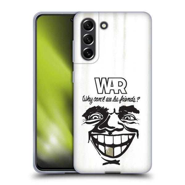 War Graphics Friends Art Soft Gel Case for Samsung Galaxy S21 FE 5G