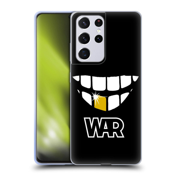 War Graphics Why Can't We Be Friends? Soft Gel Case for Samsung Galaxy S21 Ultra 5G