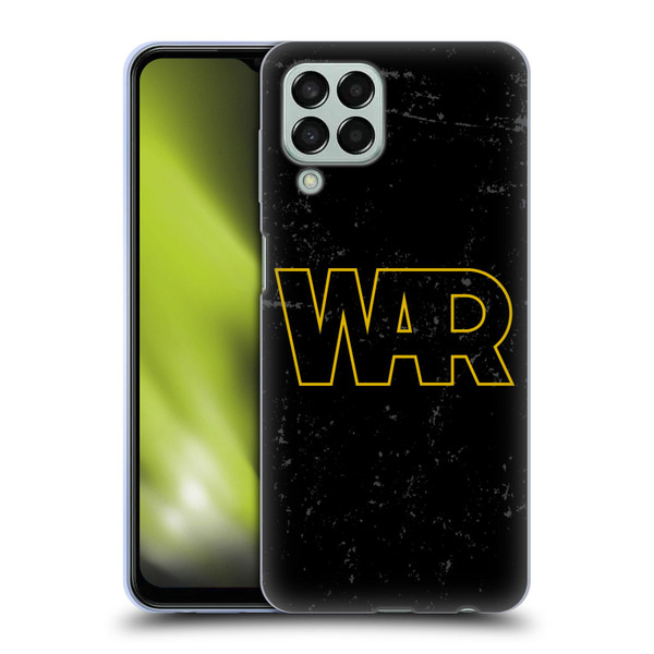 War Graphics Logo Soft Gel Case for Samsung Galaxy M33 (2022)