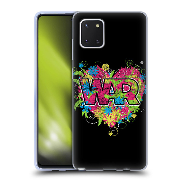 War Graphics Heart Logo Soft Gel Case for Samsung Galaxy Note10 Lite