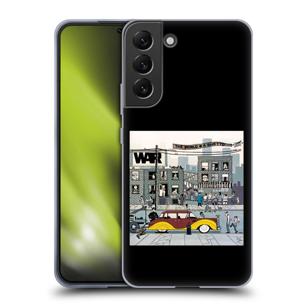 War Graphics The World Is A Ghetto Album Soft Gel Case for Samsung Galaxy S22+ 5G