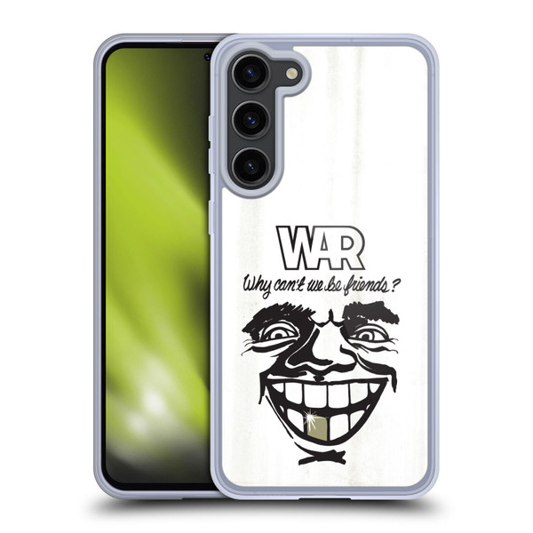 War Graphics Friends Art Soft Gel Case for Samsung Galaxy S23+ 5G