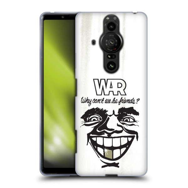 War Graphics Friends Art Soft Gel Case for Sony Xperia Pro-I
