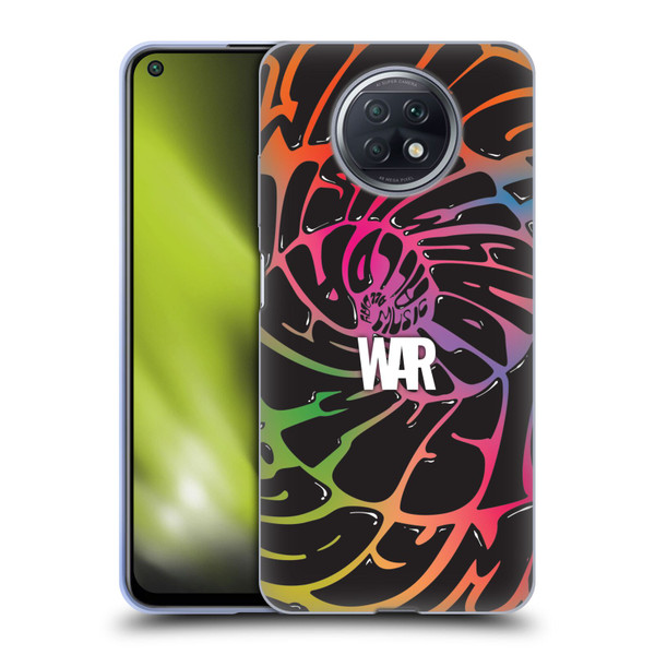 War Graphics All Day Colorful Soft Gel Case for Xiaomi Redmi Note 9T 5G