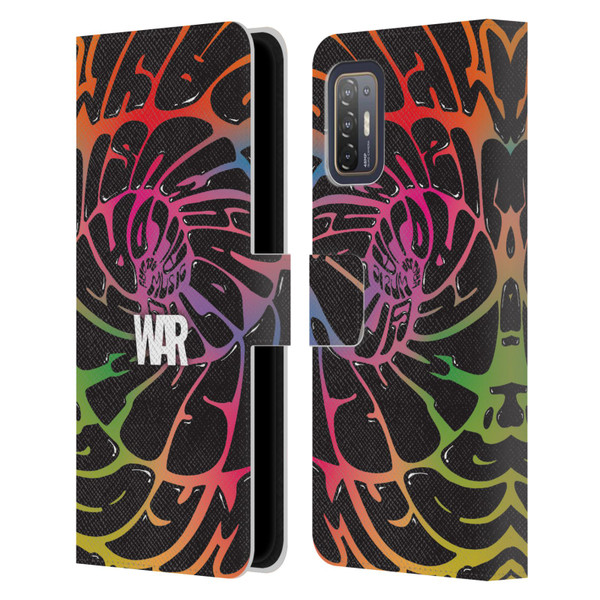 War Graphics All Day Colorful Leather Book Wallet Case Cover For HTC Desire 21 Pro 5G