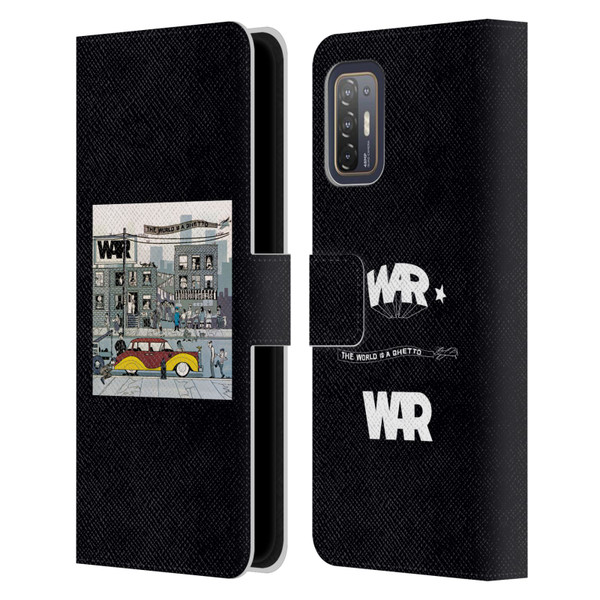War Graphics The World Is A Ghetto Album Leather Book Wallet Case Cover For HTC Desire 21 Pro 5G
