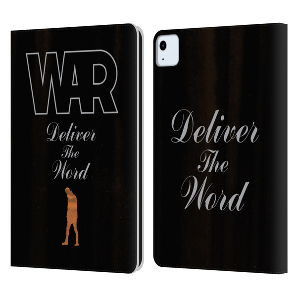 War Graphics Deliver The World Leather Book Wallet Case Cover For Apple iPad Air 2020 / 2022