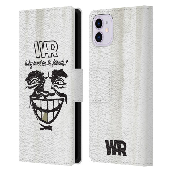 War Graphics Friends Art Leather Book Wallet Case Cover For Apple iPhone 11