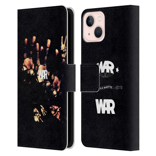 War Graphics Album Art Leather Book Wallet Case Cover For Apple iPhone 13