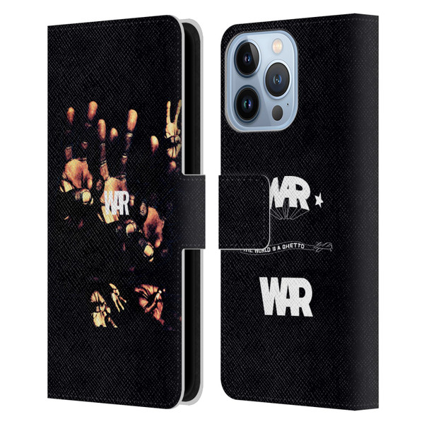 War Graphics Album Art Leather Book Wallet Case Cover For Apple iPhone 13 Pro
