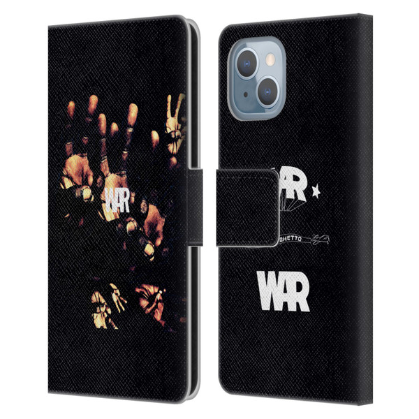 War Graphics Album Art Leather Book Wallet Case Cover For Apple iPhone 14