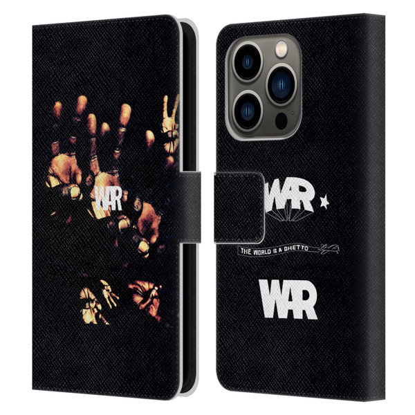War Graphics Album Art Leather Book Wallet Case Cover For Apple iPhone 14 Pro