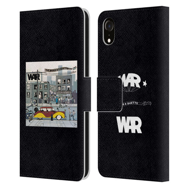 War Graphics The World Is A Ghetto Album Leather Book Wallet Case Cover For Apple iPhone XR