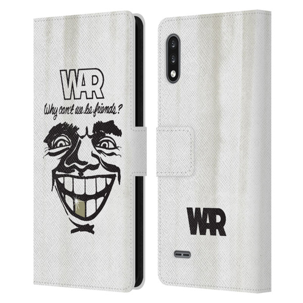 War Graphics Friends Art Leather Book Wallet Case Cover For LG K22