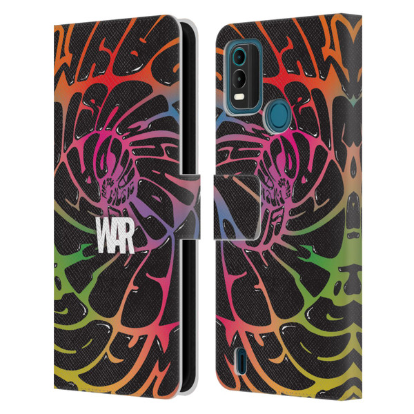 War Graphics All Day Colorful Leather Book Wallet Case Cover For Nokia G11 Plus