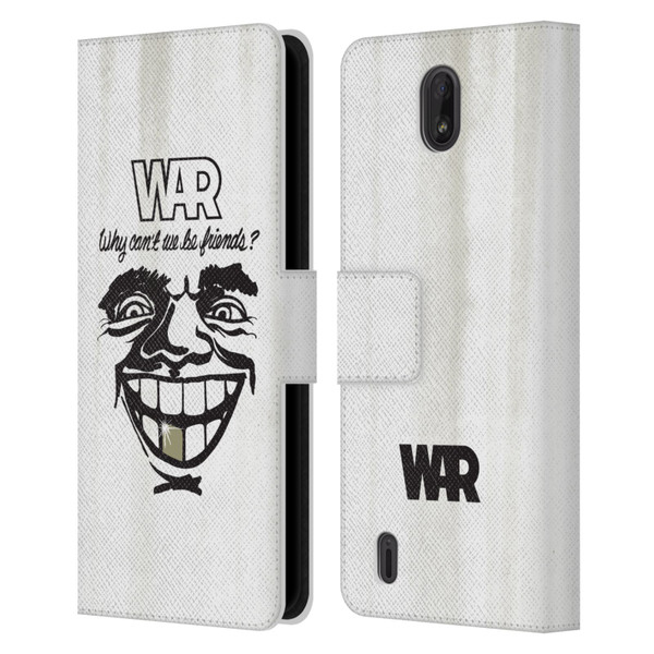 War Graphics Friends Art Leather Book Wallet Case Cover For Nokia C01 Plus/C1 2nd Edition