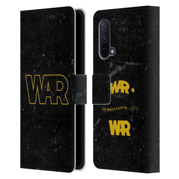 War Graphics Logo Leather Book Wallet Case Cover For OnePlus Nord CE 5G