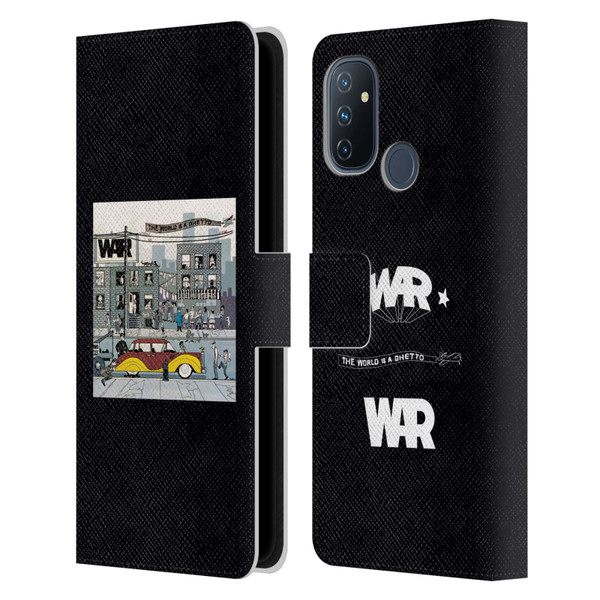 War Graphics The World Is A Ghetto Album Leather Book Wallet Case Cover For OnePlus Nord N100