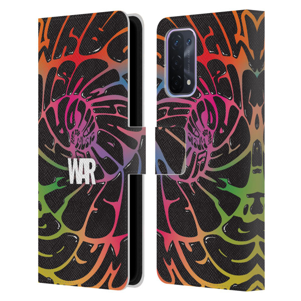 War Graphics All Day Colorful Leather Book Wallet Case Cover For OPPO A54 5G