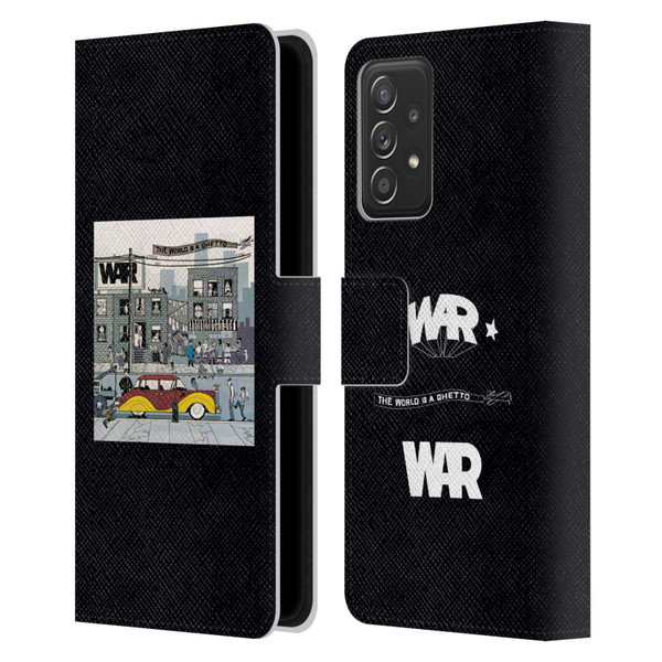 War Graphics The World Is A Ghetto Album Leather Book Wallet Case Cover For Samsung Galaxy A52 / A52s / 5G (2021)