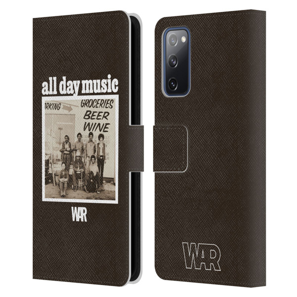 War Graphics All Day Music Album Leather Book Wallet Case Cover For Samsung Galaxy S20 FE / 5G