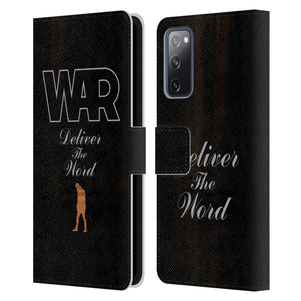 War Graphics Deliver The World Leather Book Wallet Case Cover For Samsung Galaxy S20 FE / 5G