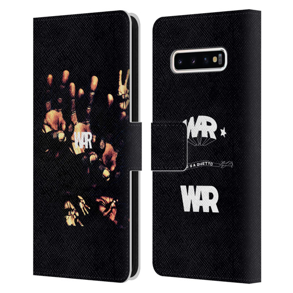 War Graphics Album Art Leather Book Wallet Case Cover For Samsung Galaxy S10+ / S10 Plus