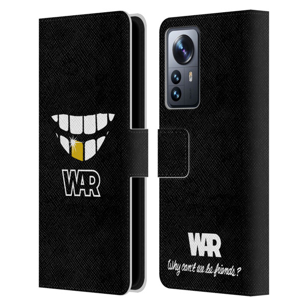 War Graphics Why Can't We Be Friends? Leather Book Wallet Case Cover For Xiaomi 12 Pro