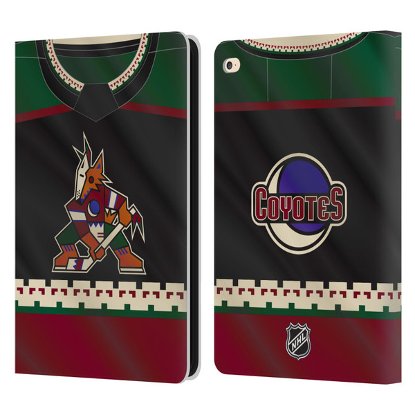 NHL Arizona Coyotes Jersey Leather Book Wallet Case Cover For Apple iPad Air 2 (2014)