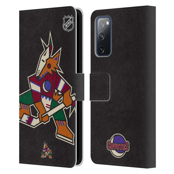 NHL Arizona Coyotes Oversized Leather Book Wallet Case Cover For Samsung Galaxy S20 FE / 5G