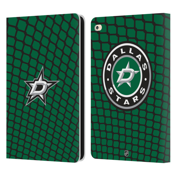 NHL Dallas Stars Net Pattern Leather Book Wallet Case Cover For Apple iPad Air 2 (2014)