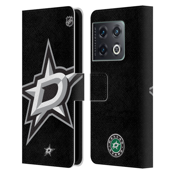 NHL Dallas Stars Oversized Leather Book Wallet Case Cover For OnePlus 10 Pro