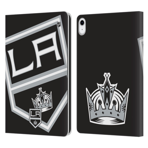 NHL Los Angeles Kings Oversized Leather Book Wallet Case Cover For Apple iPad 10.9 (2022)
