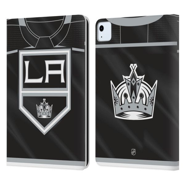 NHL Los Angeles Kings Jersey Leather Book Wallet Case Cover For Apple iPad Air 11 2020/2022/2024/2025