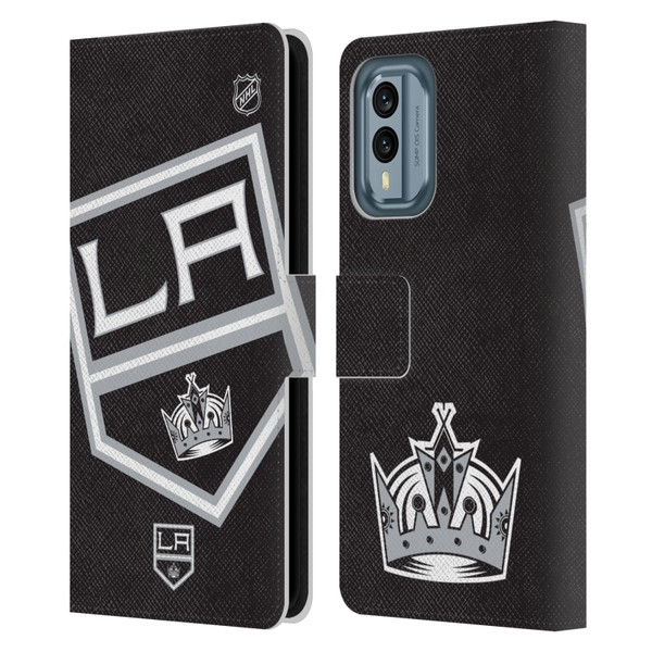 NHL Los Angeles Kings Oversized Leather Book Wallet Case Cover For Nokia X30
