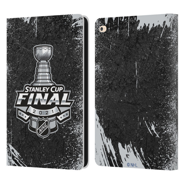 NHL 2021 Stanley Cup Final Distressed Leather Book Wallet Case Cover For Apple iPad Air 2 (2014)