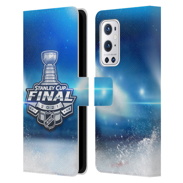 NHL 2021 Stanley Cup Final Stadium Leather Book Wallet Case Cover For OnePlus 9 Pro