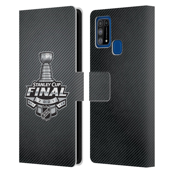 NHL 2021 Stanley Cup Final Stripes Leather Book Wallet Case Cover For Samsung Galaxy M31 (2020)