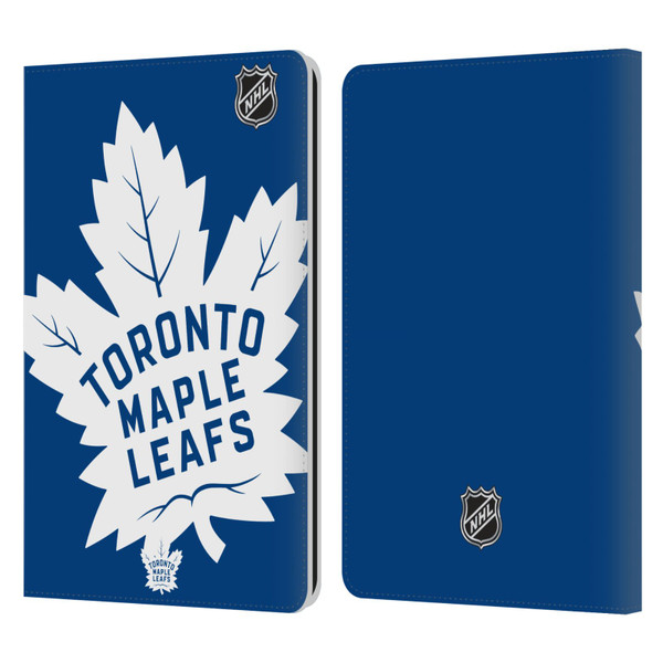 NHL Toronto Maple Leafs Oversized Leather Book Wallet Case Cover For Amazon Kindle Paperwhite 1 / 2 / 3