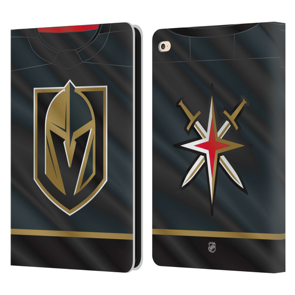 NHL Vegas Golden Knights Jersey Leather Book Wallet Case Cover For Apple iPad Air 2 (2014)