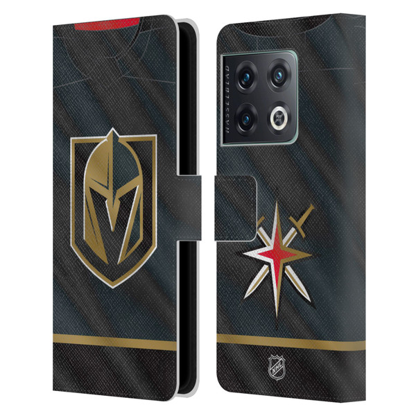 NHL Vegas Golden Knights Jersey Leather Book Wallet Case Cover For OnePlus 10 Pro