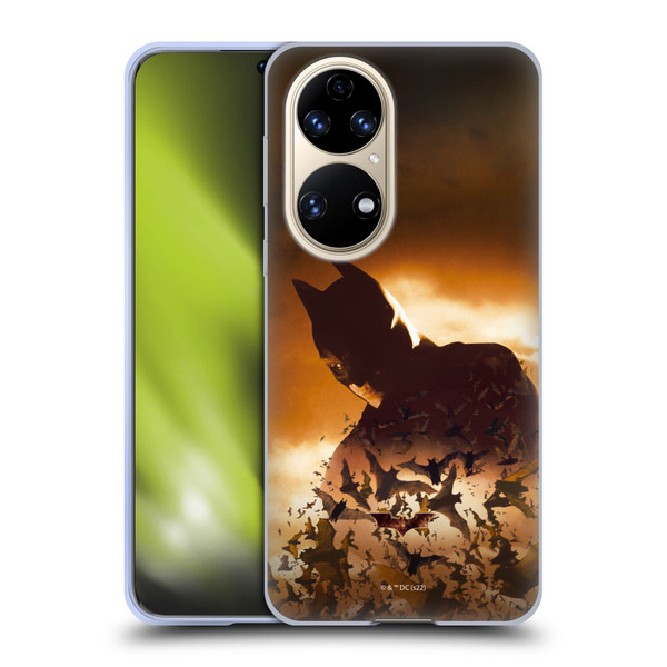 Batman Begins Graphics Poster Soft Gel Case for Huawei P50