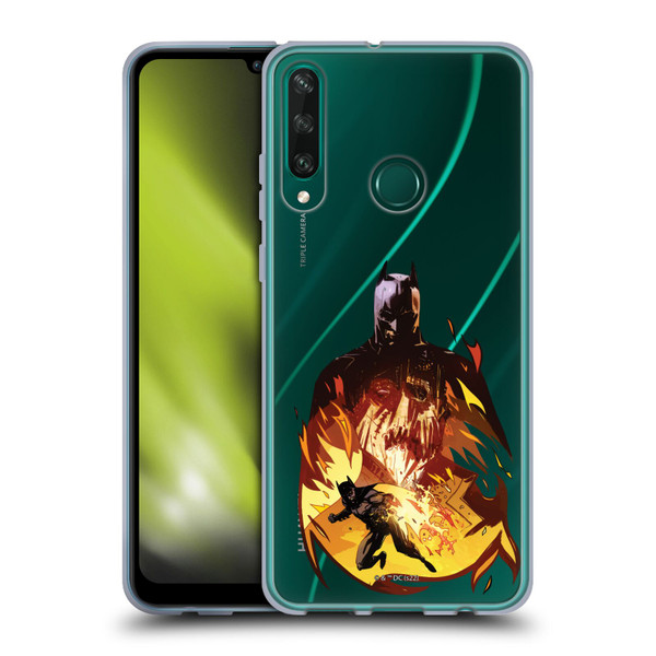 Batman Begins Graphics Scarecrow Soft Gel Case for Huawei Y6p