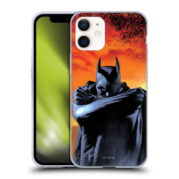 Batman Begins Graphics Character Soft Gel Case for Apple iPhone 12 Mini