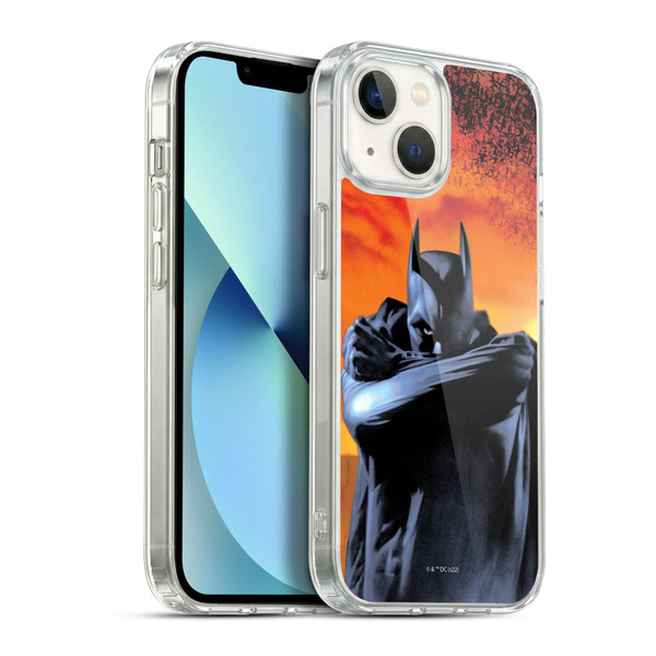 Batman Begins Graphics Character Soft Gel Case for Apple iPhone 13